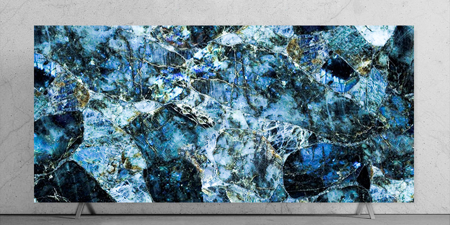 Labradorite Backlit Slab