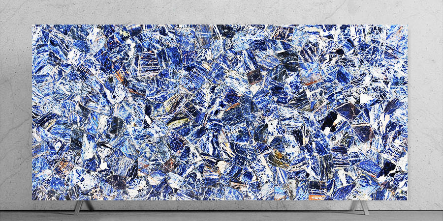 Sodalite Blue Backlit