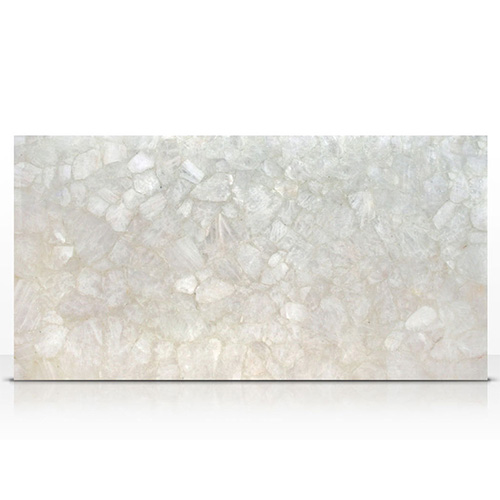 Crystal Quartz Gemstone Slab