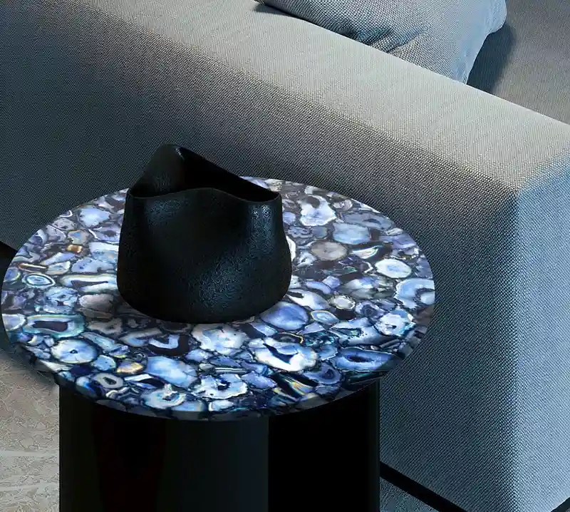 Indian Blue Agate