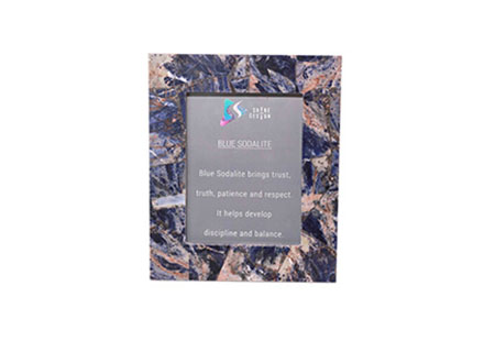 Semiprecious photoframes